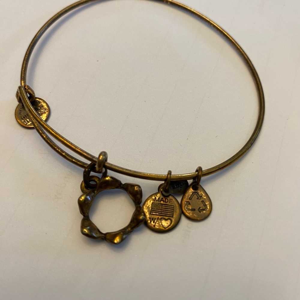 Alex and Ani Gold Tone Queen’s Crown Charm Bracelet- Rare & Discontinued - Picture 4 of 6